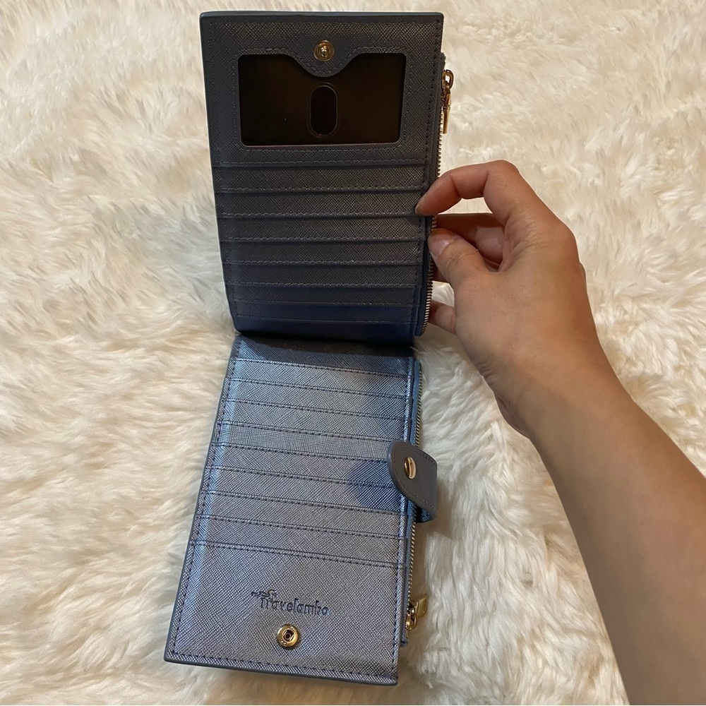 Travelambo Blue Bifold Wallet - Picture 4 of 6
